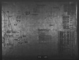 Manufacturer's drawing for Chance Vought F4U Corsair. Drawing number 40100