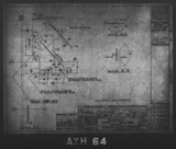 Manufacturer's drawing for Chance Vought F4U Corsair. Drawing number 34709