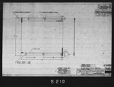 Manufacturer's drawing for North American Aviation B-25 Mitchell Bomber. Drawing number 98-54061