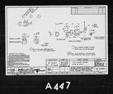 Manufacturer's drawing for Packard Motor Car Co. Packard Merlin V-1650. Drawing number at9382