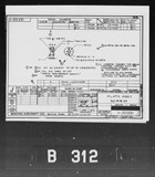 Manufacturer's drawing for Boeing Aircraft Corporation B-17 Flying Fortress. Drawing number 1-20331