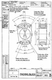 Manufacturer's drawing for Vickers Spitfire. Drawing number 35137