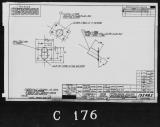 Manufacturer's drawing for Lockheed Corporation P-38 Lightning. Drawing number 195485