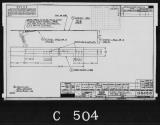 Manufacturer's drawing for Lockheed Corporation P-38 Lightning. Drawing number 198488