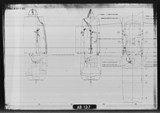 Manufacturer's drawing for North American Aviation B-25 Mitchell Bomber. Drawing number 98-48001