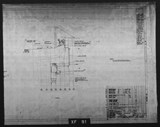Manufacturer's drawing for Chance Vought F4U Corsair. Drawing number 40550