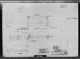 Manufacturer's drawing for North American Aviation B-25 Mitchell Bomber. Drawing number 98-61120