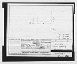 Manufacturer's drawing for Boeing Aircraft Corporation B-17 Flying Fortress. Drawing number 21-6587