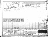 Manufacturer's drawing for North American Aviation P-51 Mustang. Drawing number 102-51814