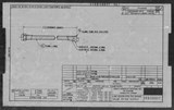 Manufacturer's drawing for North American Aviation B-25 Mitchell Bomber. Drawing number 108-58807