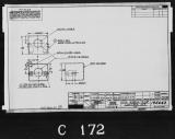 Manufacturer's drawing for Lockheed Corporation P-38 Lightning. Drawing number 195443