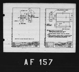 Manufacturer's drawing for North American Aviation B-25 Mitchell Bomber. Drawing number 1b1