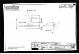 Manufacturer's drawing for Lockheed Corporation P-38 Lightning. Drawing number 194853