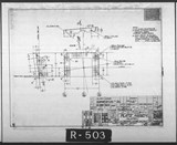Manufacturer's drawing for Chance Vought Aircraft Inc. F4U Corsair. Drawing number 19834