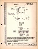 Manufacturer's drawing for Generic Parts - Aviation Standards. Drawing number an3324