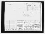 Manufacturer's drawing for Beechcraft AT-10 Wichita - Private. Drawing number 107405