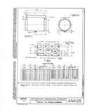 Manufacturer's drawing for Generic Parts - Aviation General Manuals. Drawing number AN4125