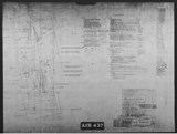 Manufacturer's drawing for Chance Vought F4U Corsair. Drawing number 40601
