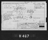 Manufacturer's drawing for North American Aviation B-25 Mitchell Bomber. Drawing number 98-61367