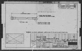 Manufacturer's drawing for North American Aviation B-25 Mitchell Bomber. Drawing number 98-53850