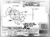 Manufacturer's drawing for North American Aviation P-51 Mustang. Drawing number 73-43024