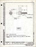 Manufacturer's drawing for Generic Parts - Aviation Standards. Drawing number an8005