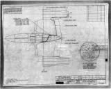 Manufacturer's drawing for Lockheed Corporation P-38 Lightning. Drawing number 203472