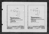 Manufacturer's drawing for North American Aviation B-25 Mitchell Bomber. Drawing number 1E105 1E106
