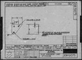 Manufacturer's drawing for North American Aviation B-25 Mitchell Bomber. Drawing number 108-51075