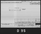 Manufacturer's drawing for North American Aviation P-51 Mustang. Drawing number 106-47043
