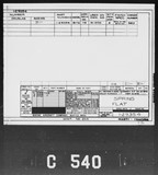 Manufacturer's drawing for Boeing Aircraft Corporation B-17 Flying Fortress. Drawing number 1-29354