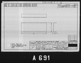 Manufacturer's drawing for North American Aviation P-51 Mustang. Drawing number 102-31198