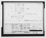 Manufacturer's drawing for Boeing Aircraft Corporation B-17 Flying Fortress. Drawing number 41-198