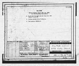 Manufacturer's drawing for Boeing Aircraft Corporation B-17 Flying Fortress. Drawing number 41-9478