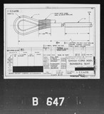 Manufacturer's drawing for Boeing Aircraft Corporation B-17 Flying Fortress. Drawing number 1-22608