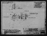 Manufacturer's drawing for North American Aviation B-25 Mitchell Bomber. Drawing number 98-624119_N
