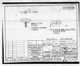 Manufacturer's drawing for Beechcraft Beech Staggerwing. Drawing number D170438