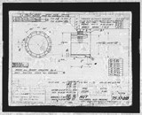 Manufacturer's drawing for Curtiss-Wright P-40 Warhawk. Drawing number 75-37-059