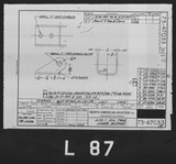 Manufacturer's drawing for North American Aviation P-51 Mustang. Drawing number 73-47033