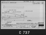 Manufacturer's drawing for North American Aviation P-51 Mustang. Drawing number 102-16034