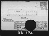 Manufacturer's drawing for Chance Vought F4U Corsair. Drawing number 37146