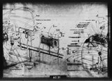 Manufacturer's drawing for North American Aviation B-25 Mitchell Bomber. Drawing number 98-54007
