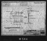 Manufacturer's drawing for North American Aviation B-25 Mitchell Bomber. Drawing number 98-53488
