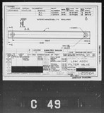 Manufacturer's drawing for Boeing Aircraft Corporation B-17 Flying Fortress. Drawing number 1-25564