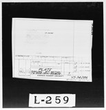 Manufacturer's drawing for Chance Vought F4U Corsair. Drawing number 34286