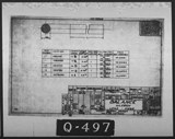 Manufacturer's drawing for Chance Vought F4U Corsair. Drawing number 19846