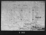 Manufacturer's drawing for North American Aviation B-25 Mitchell Bomber. Drawing number 98-61653