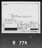 Manufacturer's drawing for Boeing Aircraft Corporation B-17 Flying Fortress. Drawing number 1-23568