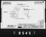 Manufacturer's drawing for Lockheed Corporation P-38 Lightning. Drawing number 195485