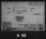 Manufacturer's drawing for Packard Packard Merlin V-1650. Drawing number at9277